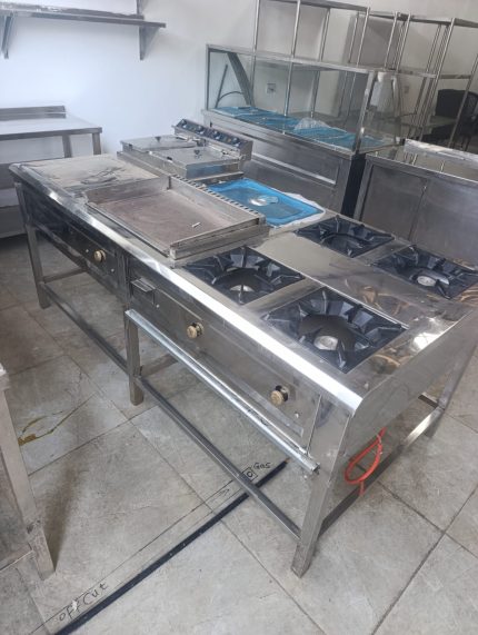 Combined cooking units